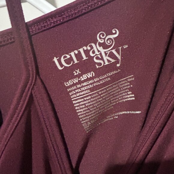 Set of 4 Terra & Sky Camisoles Size 1X - Picture 5 of 6